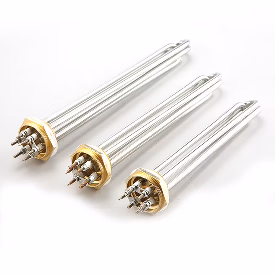 3000W 380V High Temperature Industrial Electric Coil Water Immersion Electric Tubular Heating Element